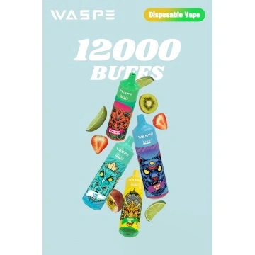 Waspe 12000 Puffs kertakäyttöinen laite tukkumyynti Ruotsi